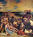 Делакруа Эжен (Резня на Хиосе)