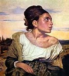 Делакруа Эжен (Сирота на кладбище)