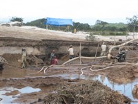 Добыча золота (Гайана)