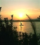 Египет (закат на Ниле)