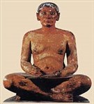 Египет Древний (скульптурный портрет писца Каи)