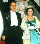 Елизавета II (на торжестве)