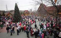 Елка новогодняя в усадьбе Деда Мороза (2012)