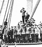 Игры V олимпиады (россияне на пароходе) [спорт]