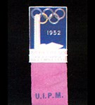 Игры XV олимпиады (значок для гостей МОК) [спорт]