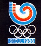 Игры XXIV олимпиады (сувенирный значок) [спорт]