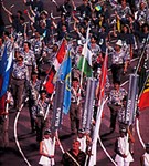 Игры XXV олимпиады (шествие объединенной команды) [спорт]