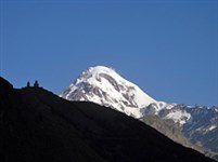 Казбек (вид на вершину)