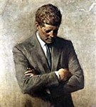 Кеннеди Джон Фицджералд (портрет работы А. Шиклера)