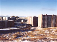 Коми (республика) (Панорама зимней Ухты)