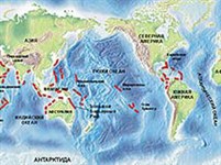 Коралловые рифы (крупные скопления)