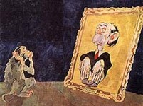 Кукрыниксы («Крыловская мартышка о Геббельсе»)