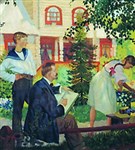 Кустодиев Борис Михайлович (В Тереме)