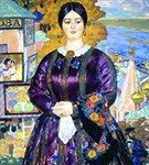 Кустодиев Борис Михайлович (Купчиха)