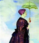 Кустодиев Борис Михайлович (Купчиха с покупками)