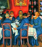 Кустодиев Борис Михайлович (Московский трактир)