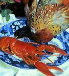 Кустодиев Борис Михайлович (Омар и фазан)