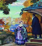 Кустодиев Борис Михайлович (Осень)