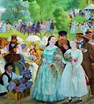 Кустодиев Борис Михайлович (Троицын день)