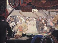 Кустодиев Борис Михайлович (Ярмарка)