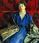 Кустодиев Борис Михайлович (портрет Е.Ю. Кустодиевой, 1920 год)