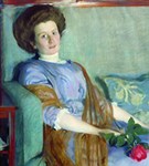 Кустодиев Борис Михайлович (портрет Р.И. Нотгарф)