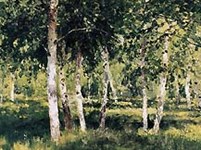 Левитан Исаак Ильич (Березовая роща)