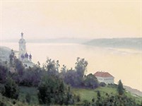 Левитан Исаак Ильич (Вечер. Золотой Плес)