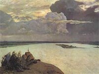 Левитан Исаак Ильич (Над вечным покоем)