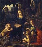 Леонардо ДА Винчи («Мадонна в гроте»)