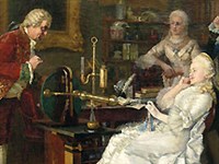 Ломоносов Михаил Васильевич (Екатерина II у М.В. Ломоносова)