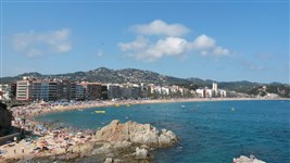 Льорет-де-Мар (центральный пляж)