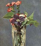 Мане Эдуар (Клематис в хрустальной вазе)