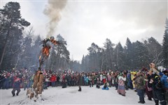 Масленица (Сжигание чучела)
