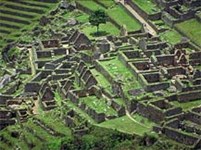 Мачу-Пикчу (вид с воздуха)