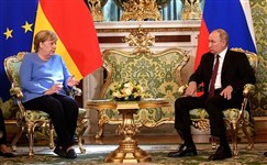 Меркель и Путин (август 2021)