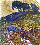 Микула Селянинович (И.Я. Билибин. Вольга и Микула)