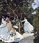 Моне Клод (Женщины в саду)