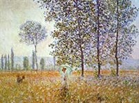 Моне Клод (Поля весной)