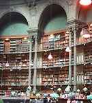 Национальная библиотека Франции (овальный зал)