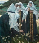 Нестеров Михаил Васильевич (Послушницы на берегу реки)