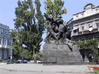 Одесса (памятник потемкинцам)