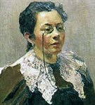 Остроумова-Лебедева Анна Петровна (портрет работы Малявина)