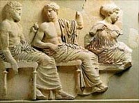 Парфенон (Посейдон, Аполлон и Артемида)