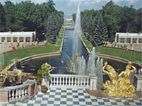 Петродворец (вид на Морской канал)