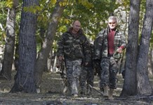 Путин Владимир и Сергей Собянин (2011)