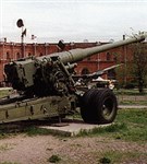 Пушка С-23 (вид сзади)