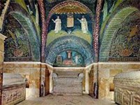 Равенна (мавзолей Галлы Плацидии — интерьер)