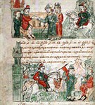 Радзивилловская летопись (лист 9Б)