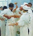 Репин Илья Ефимович (Хирург Е.В. Павлов в операционном зале)